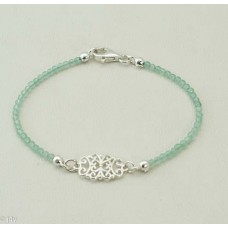 Bracelet (Aventurine/ 925 Silver)